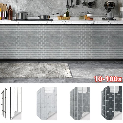 100x brick tile stickers - 10-100x,