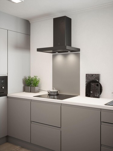 Self adhesive glass splashback - self,