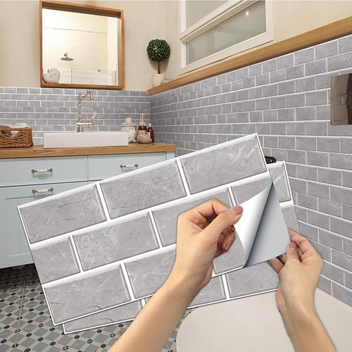 12pcs brick tile - brick, self