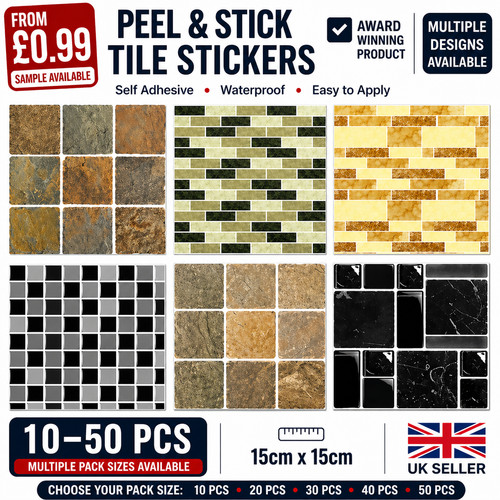 Self adhesive tile - self, stickers