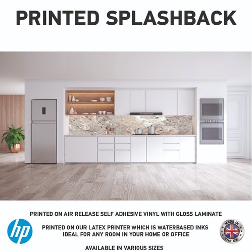 Marble kitchen splashback self - kitchen,