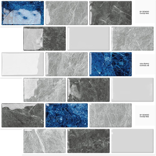 Dewoo peel and stick tile - and,
