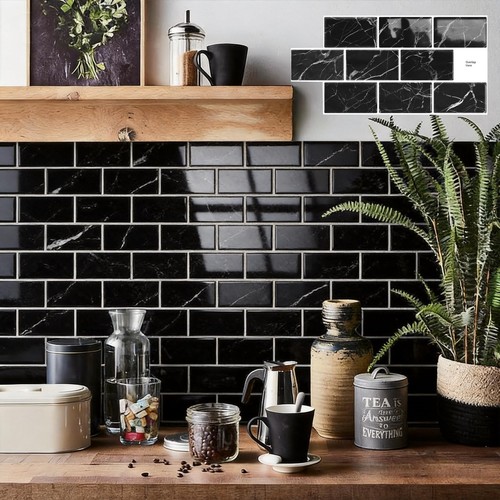 Pack black marble - 20-pack, 3d