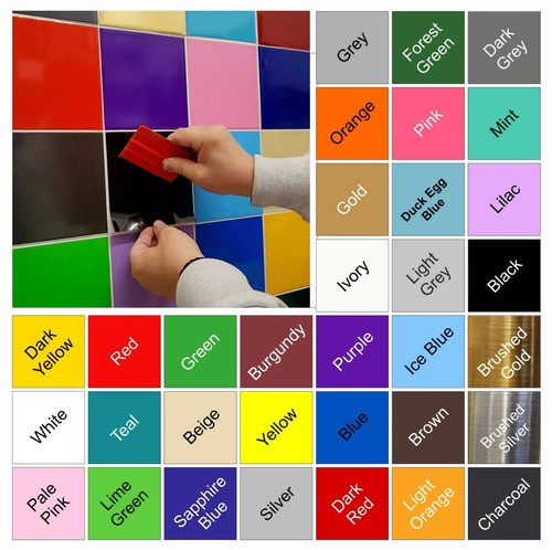 Peel stick tile stickers - stick,