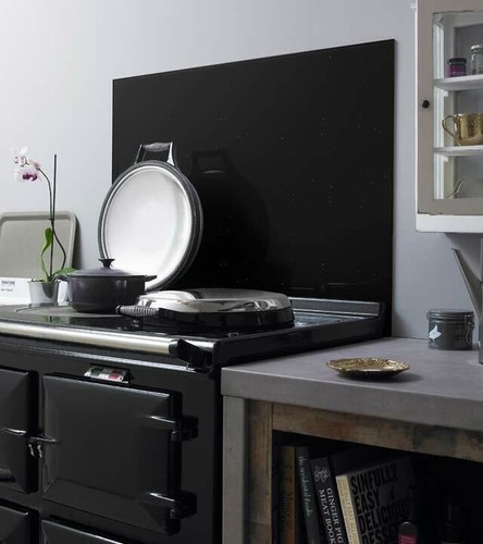 Self adhesive glass splashback - self,